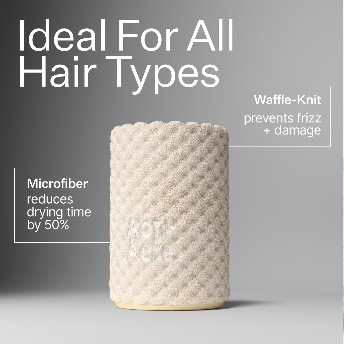 Act+Acre Intelligent Hair Towel