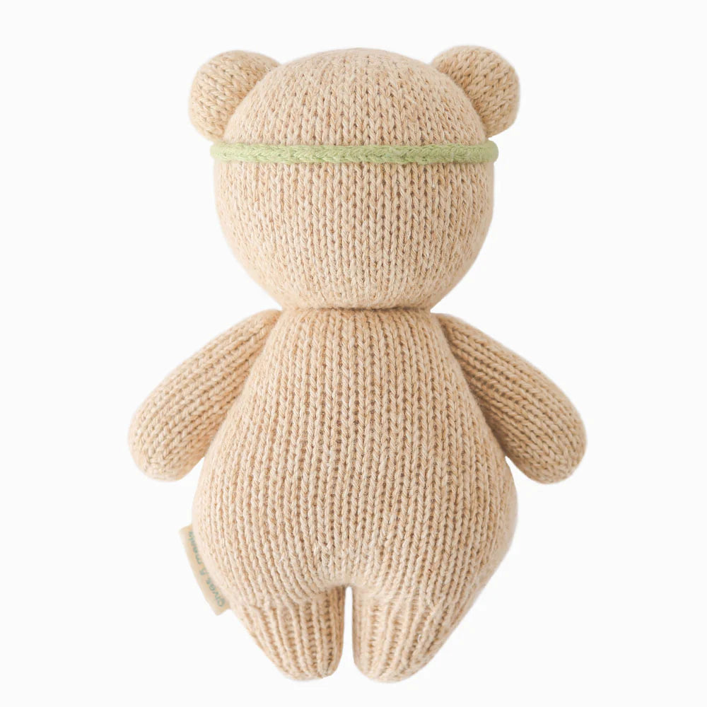 Baby Honey Bear — Ivory Floral