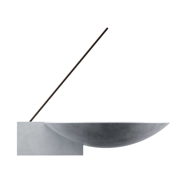 Block Incense Holder - Raw
