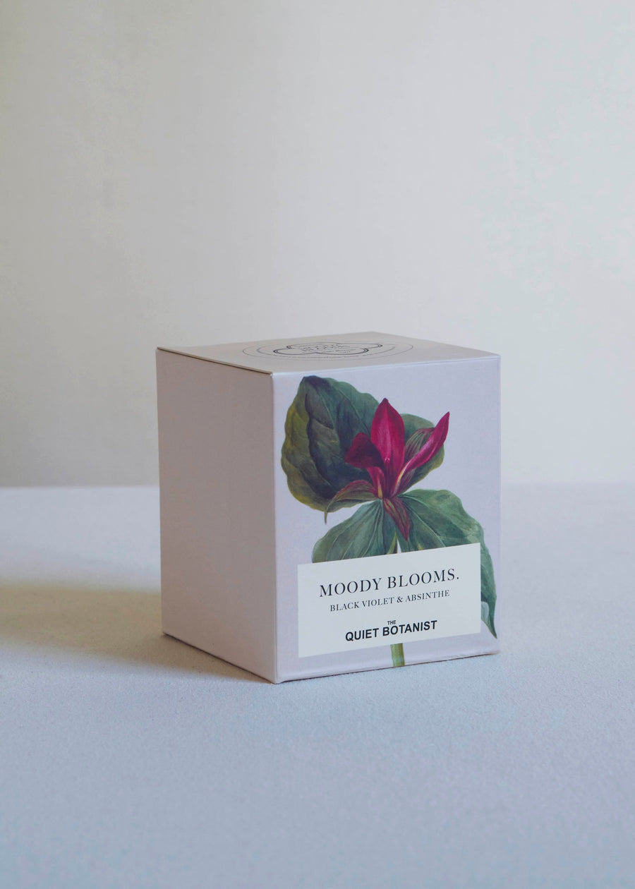 The Quiet Botanist, Moody Blooms Candle, 3