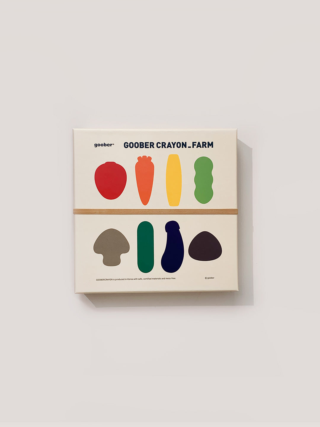 Goober Farm Crayons box