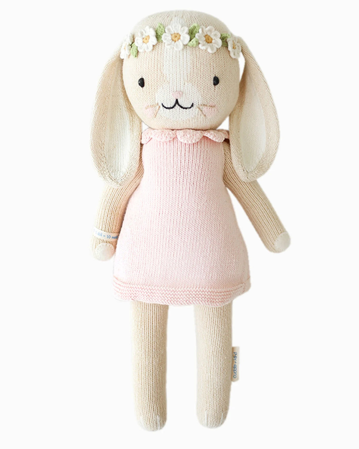 The Pink, cuddle+kind Hannah the Bunny in Blush