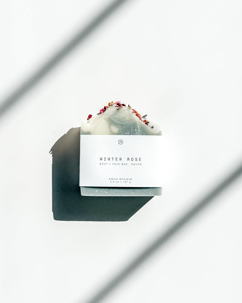 Winter Rose Body + Face Bar