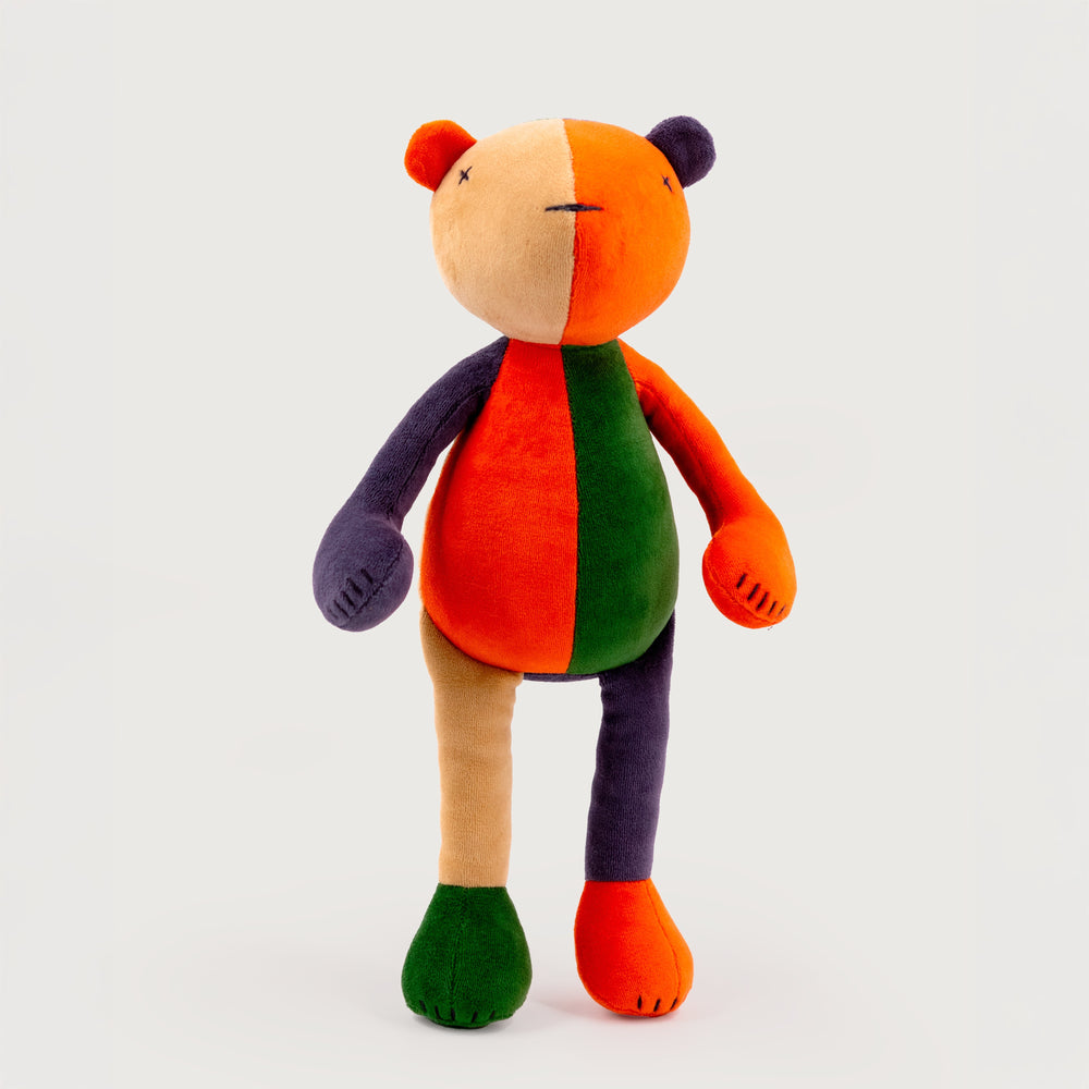 Jermaine the Bear, Large, in Multicolor