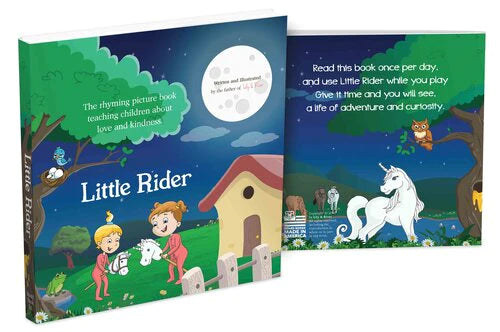 Little Unicorn Rider + Board Book