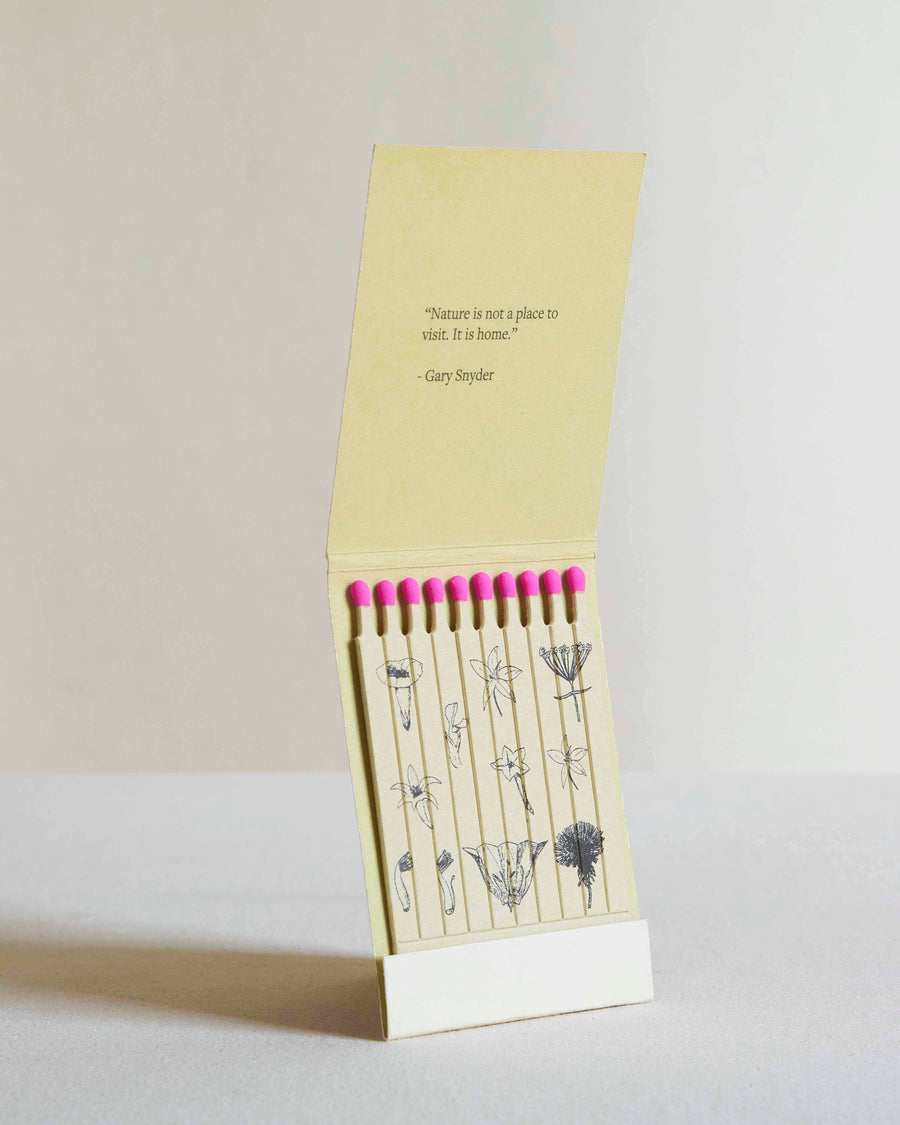 The Quiet Botanist, Wild Pink Botanical Matches, 4
