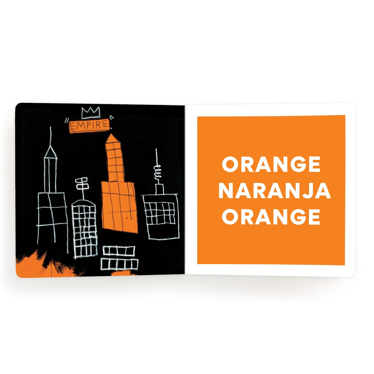 Interior spread, orange naranja orange