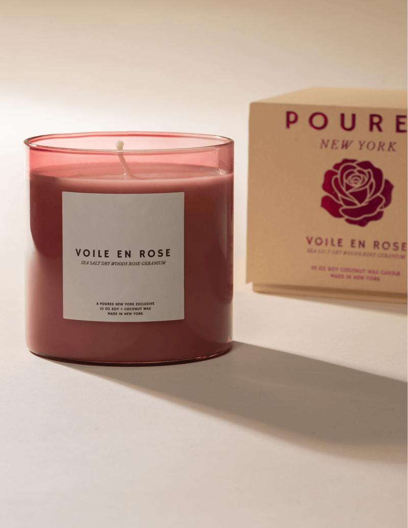 Voile en Rose Candle