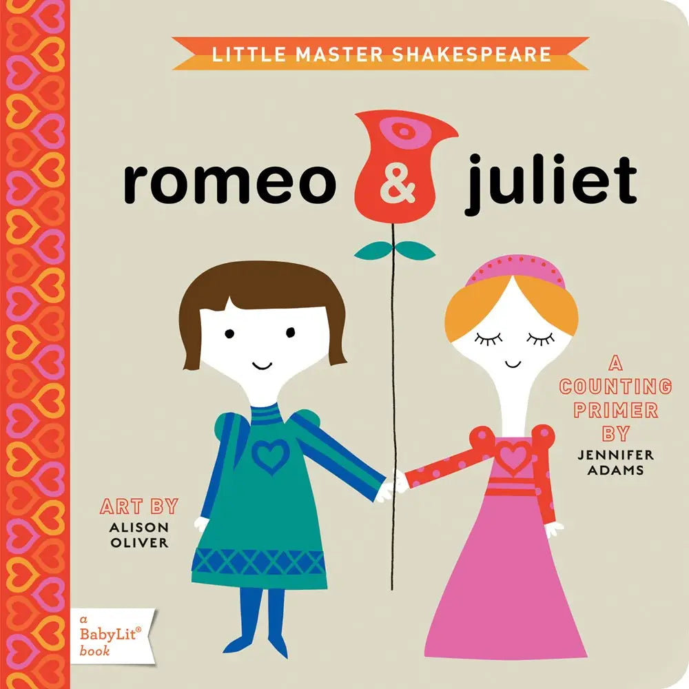 The Classics, six literary board-book primers from Tolstoy, Bronte, Twain, Shakespeare, Carroll and Austen