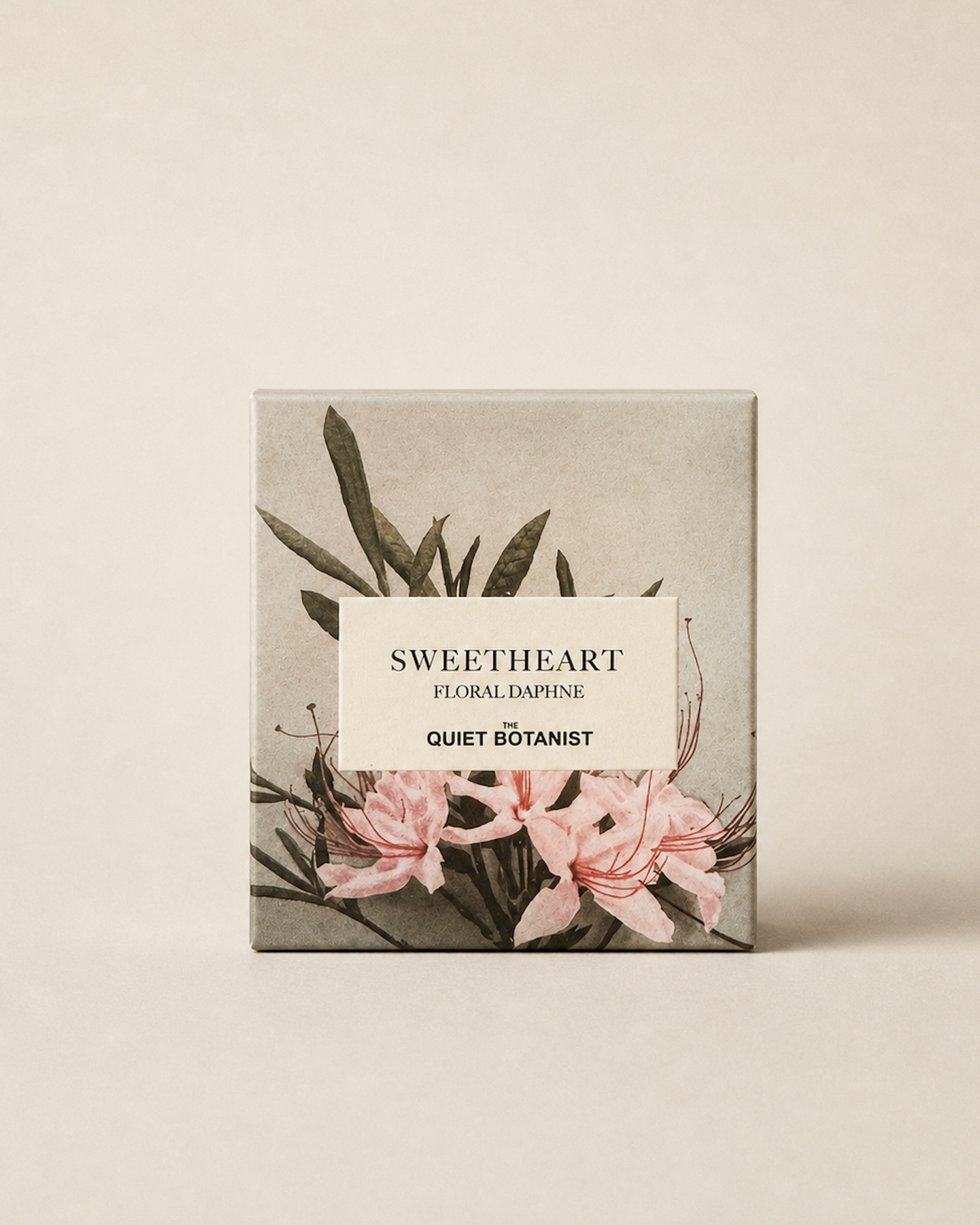 The Quiet Botanist Sweetheart floral daphne soap