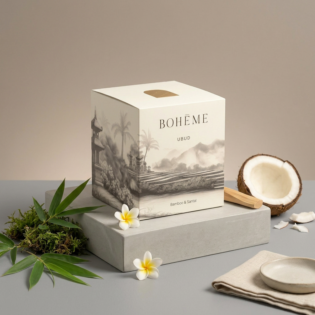 Bohème Ubud candle box