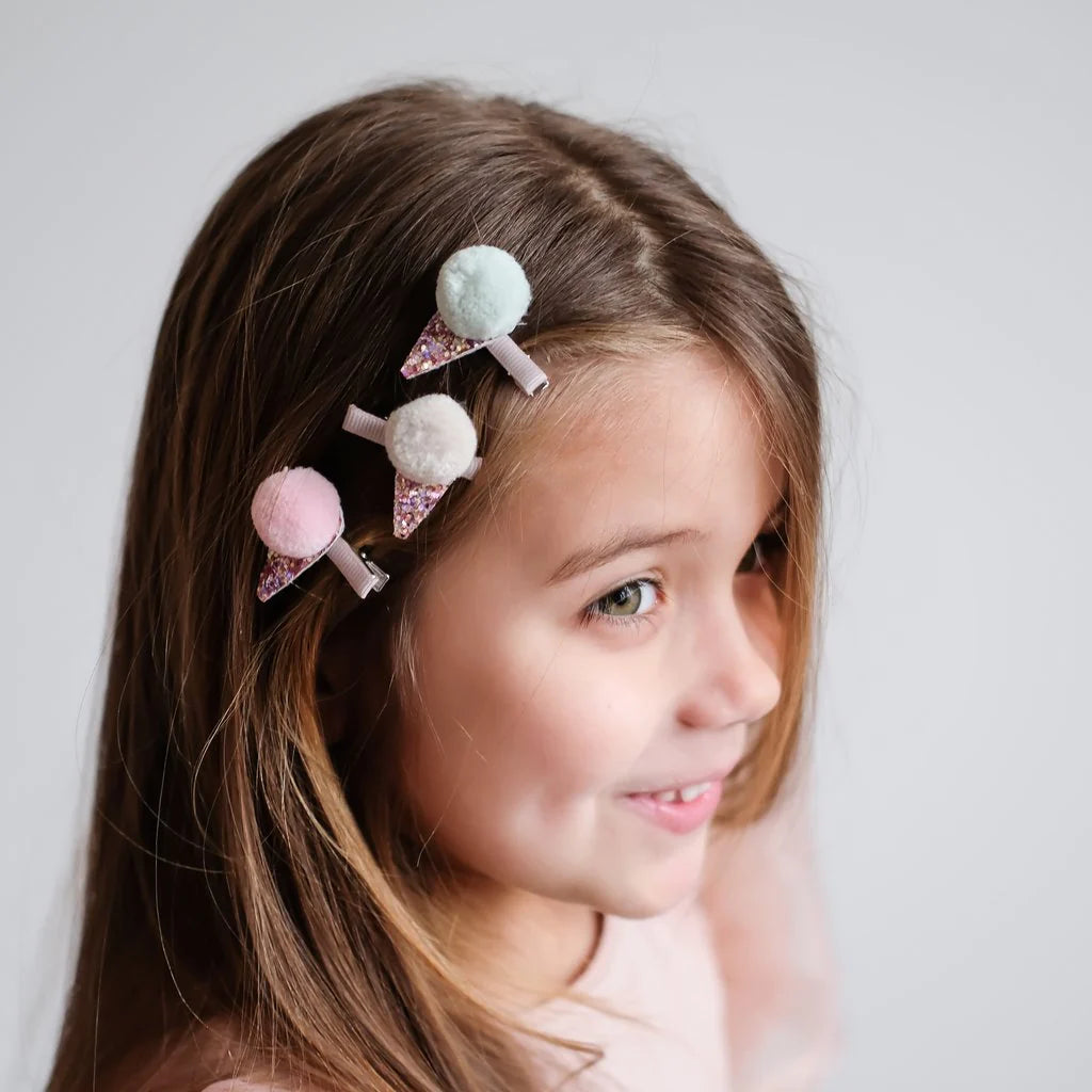 Polly Pom Pom Salon Clips