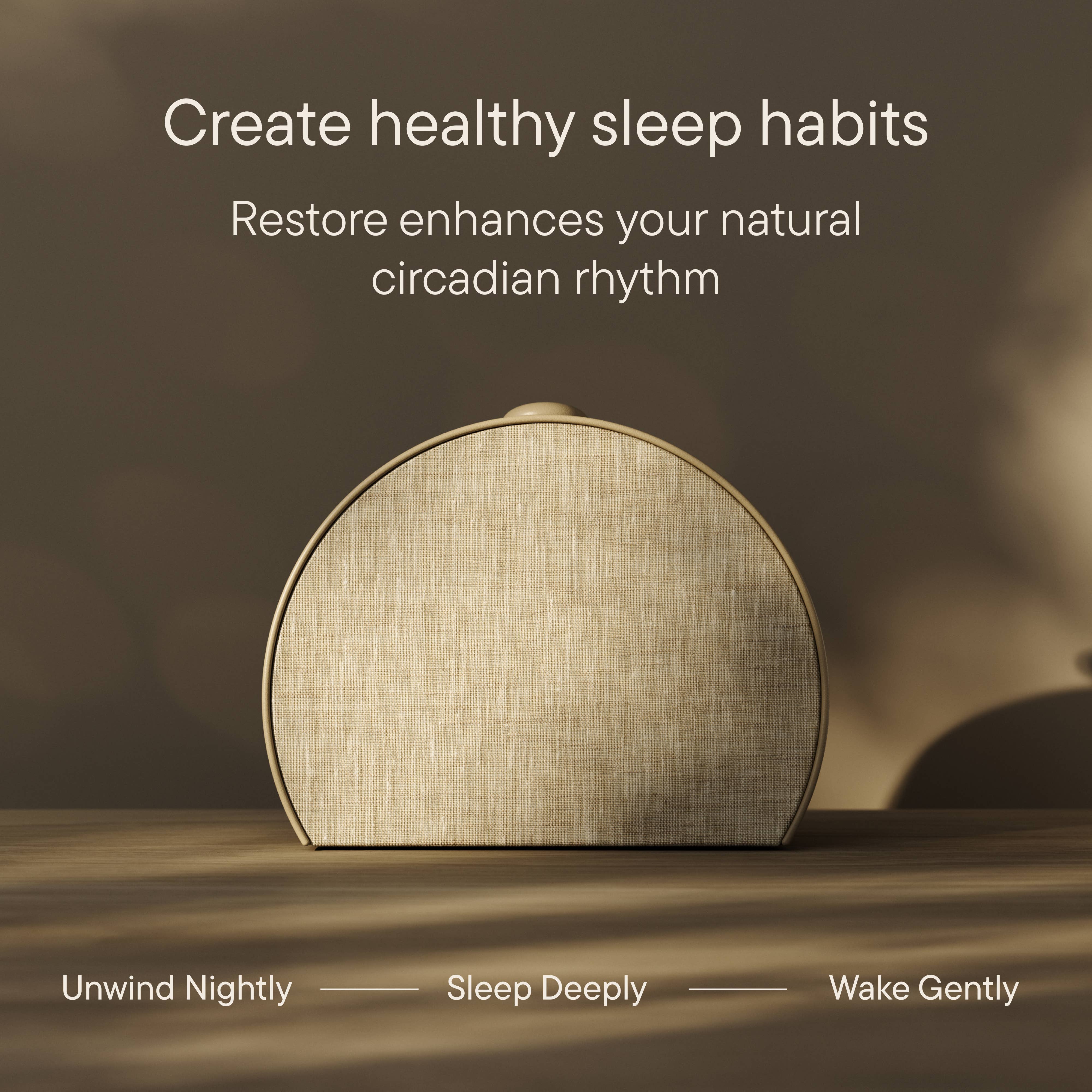 Hatch Restore 3 Sunrise Alarm Clock in Putty