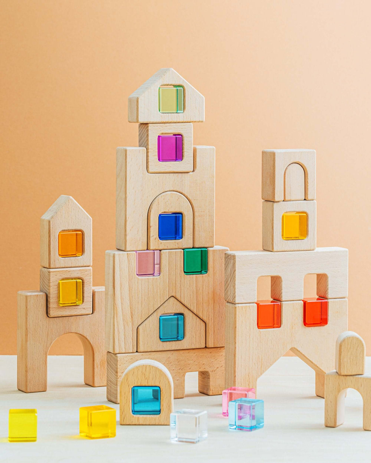 Barca Block Set built into a castle