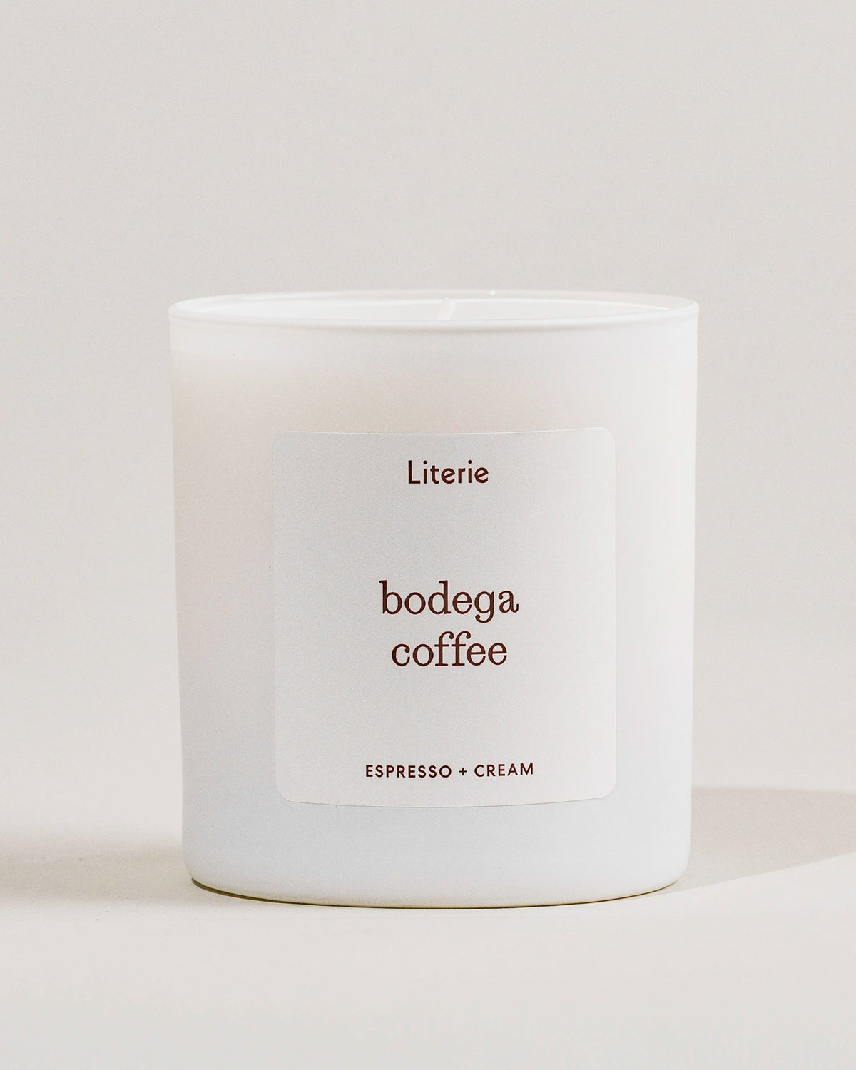 Literie Bodega Coffee candle