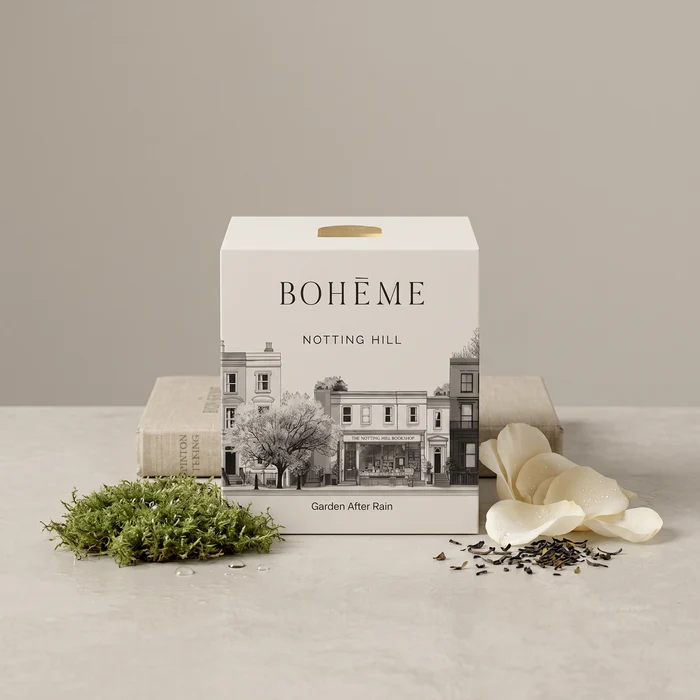 Notting Hill Candle, Earl Grey & Moss