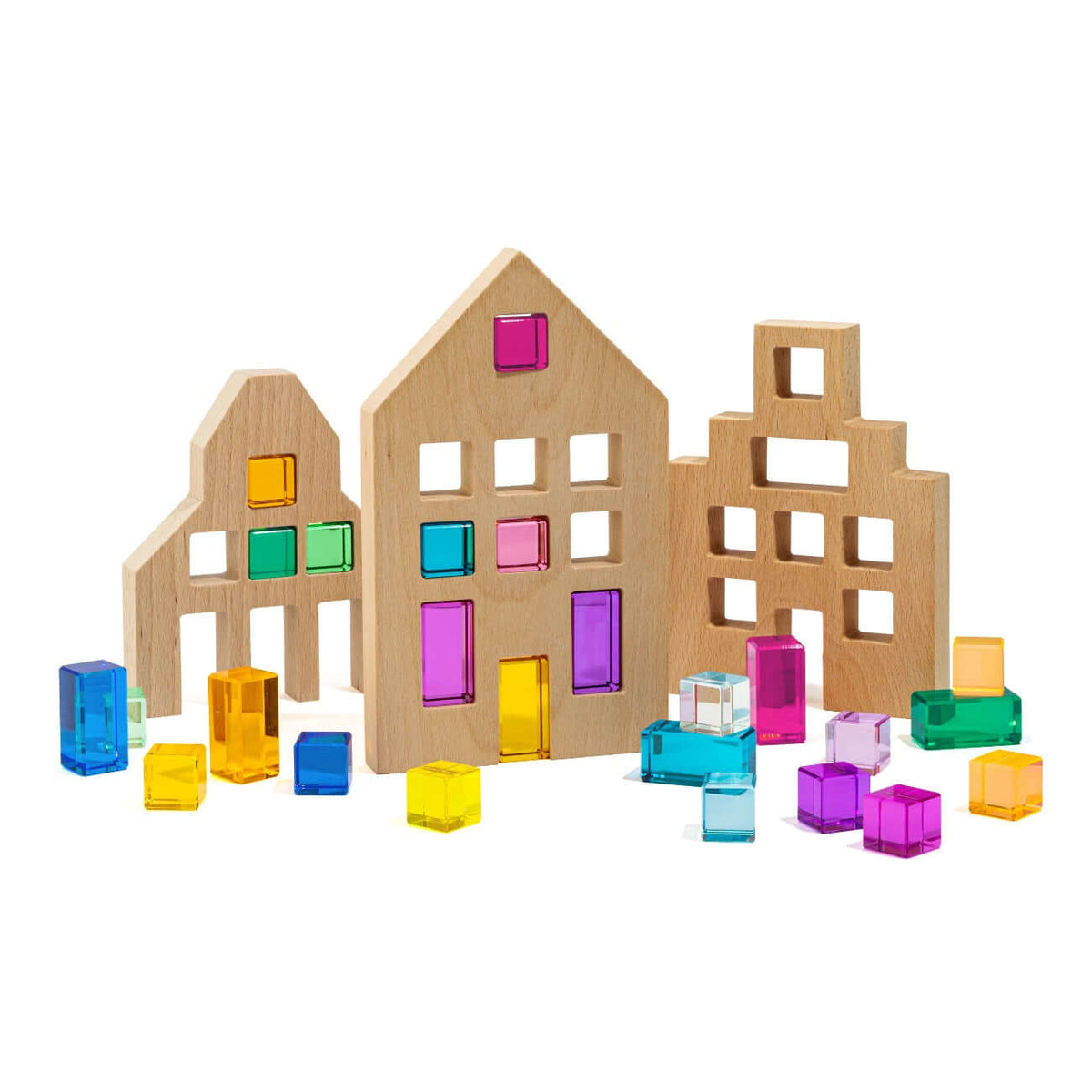 Riley City Blocks and Gems Set by Maison Rue