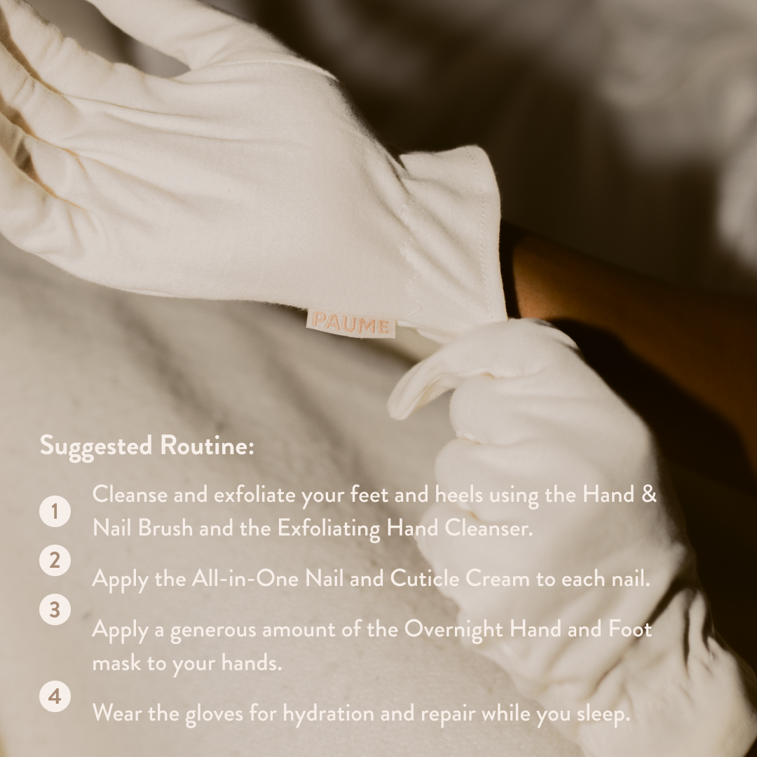 Organic Cotton Overnight Gloves