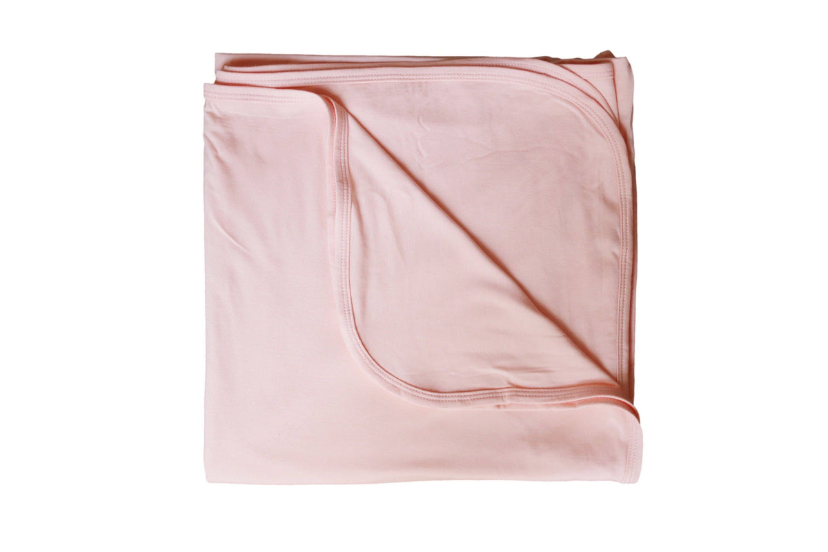 Bamboo Swaddle Blanket - Blush Pink
