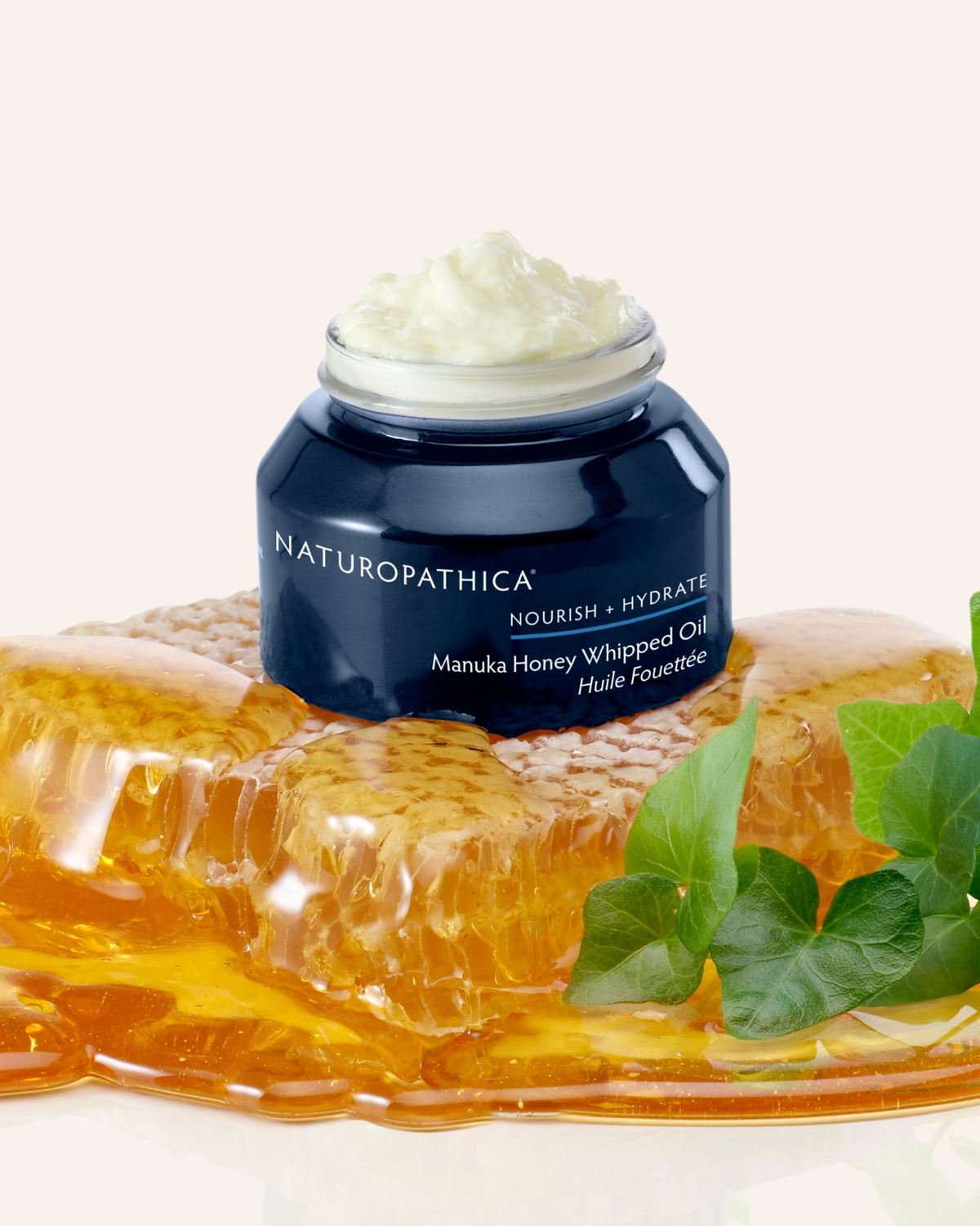 Naturopathica Manuka Honey Whipped Oil jar
