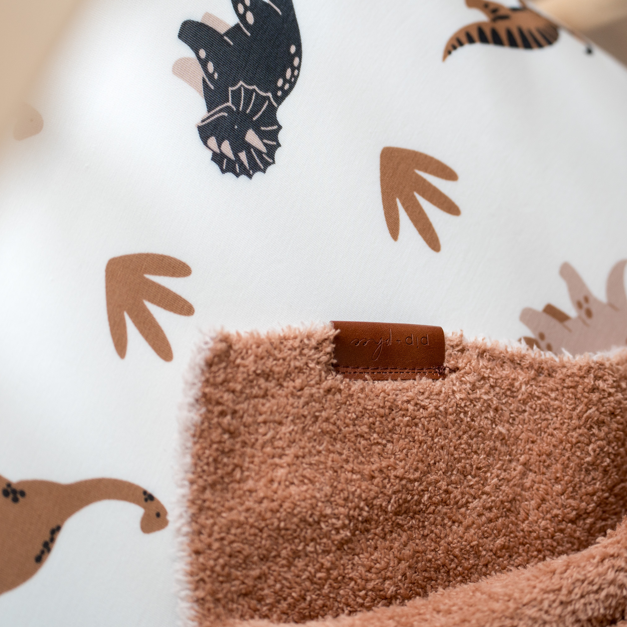 Plush Blankets - 30" x 40"| LE Prints: Desert-dinos