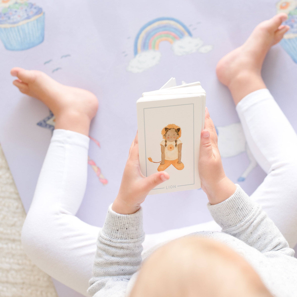 Kids Yoga Mat, Enchanted Print