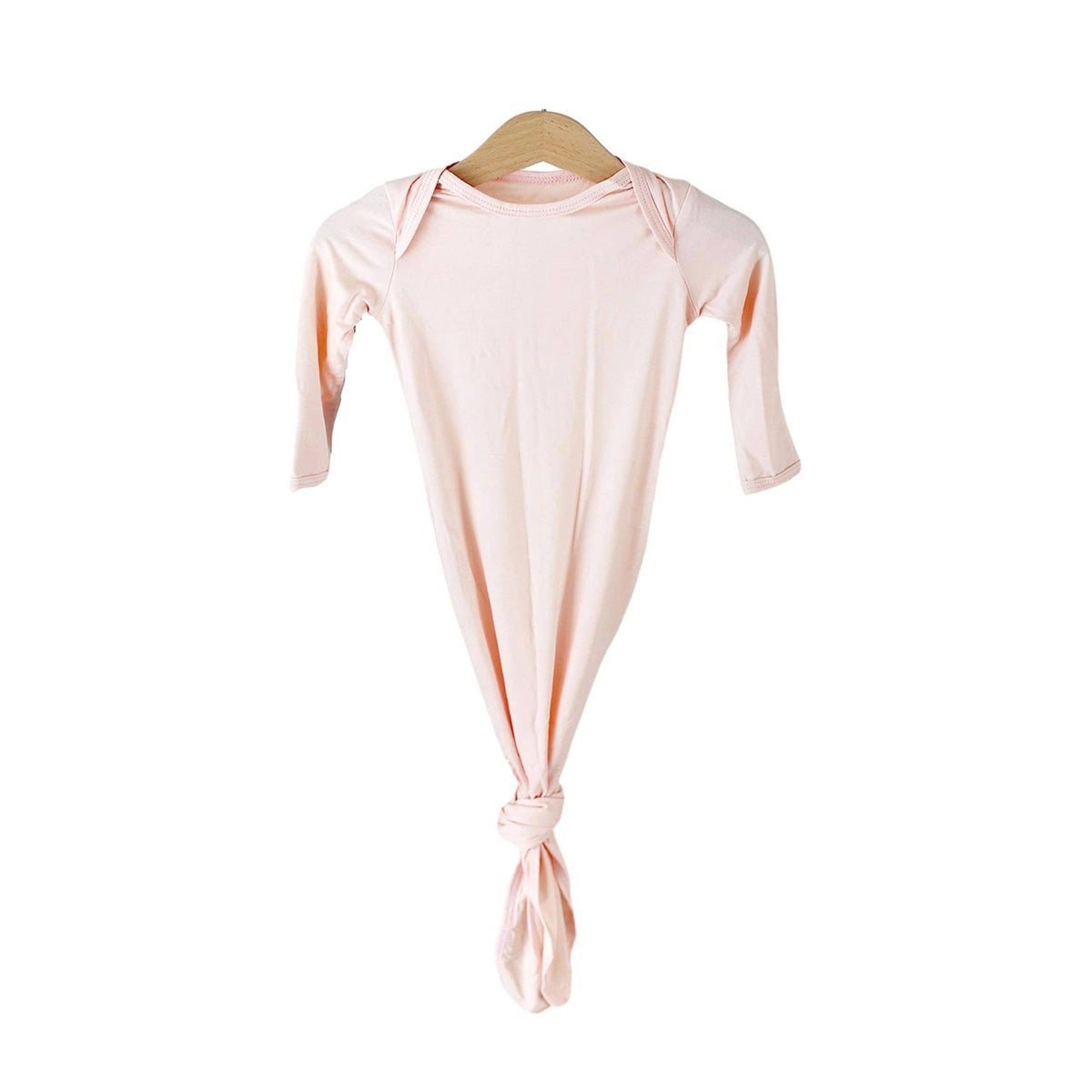 Bamboo Knotted Gown - Blush Pink