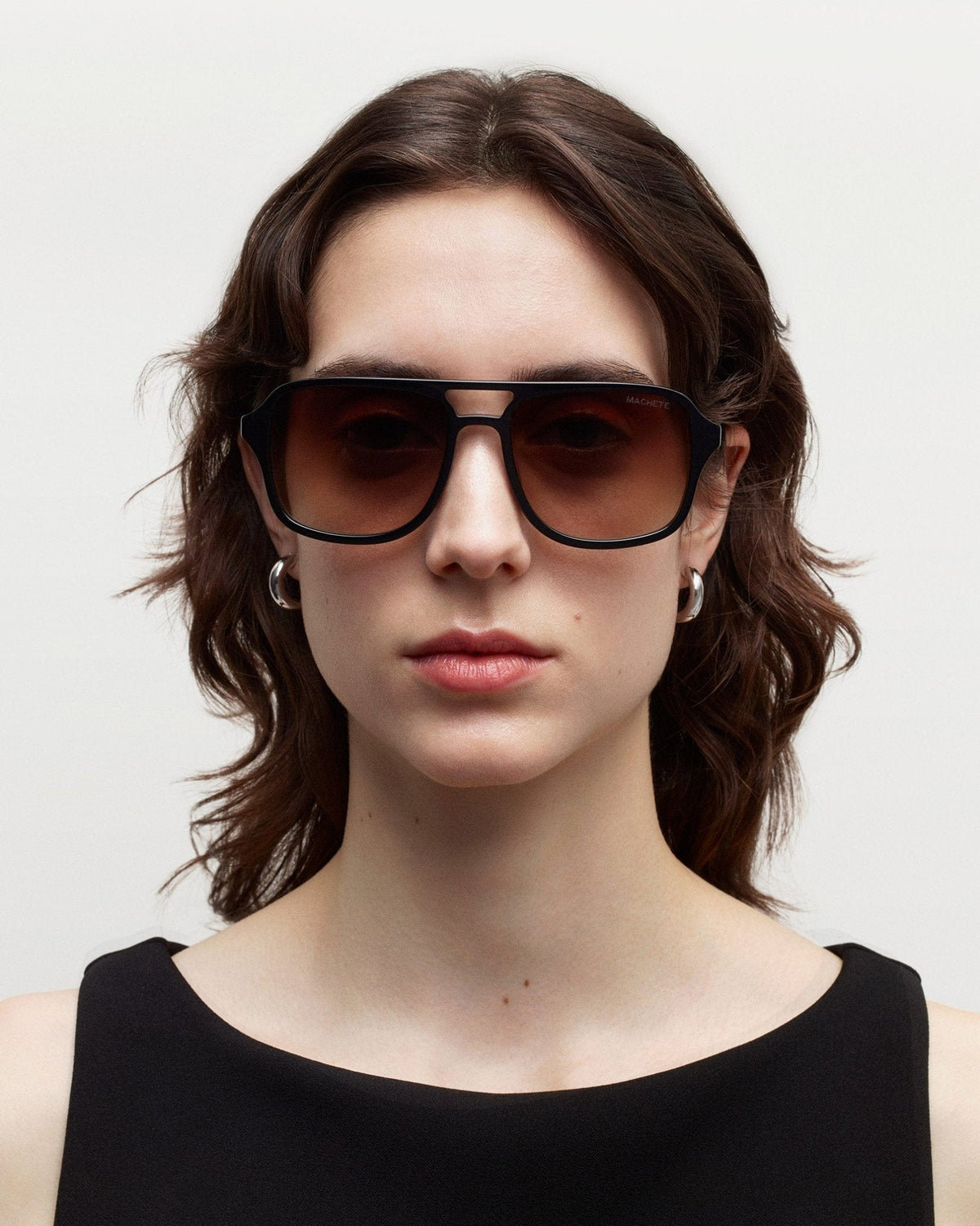 MACHETE Jane Sunglasses in Black