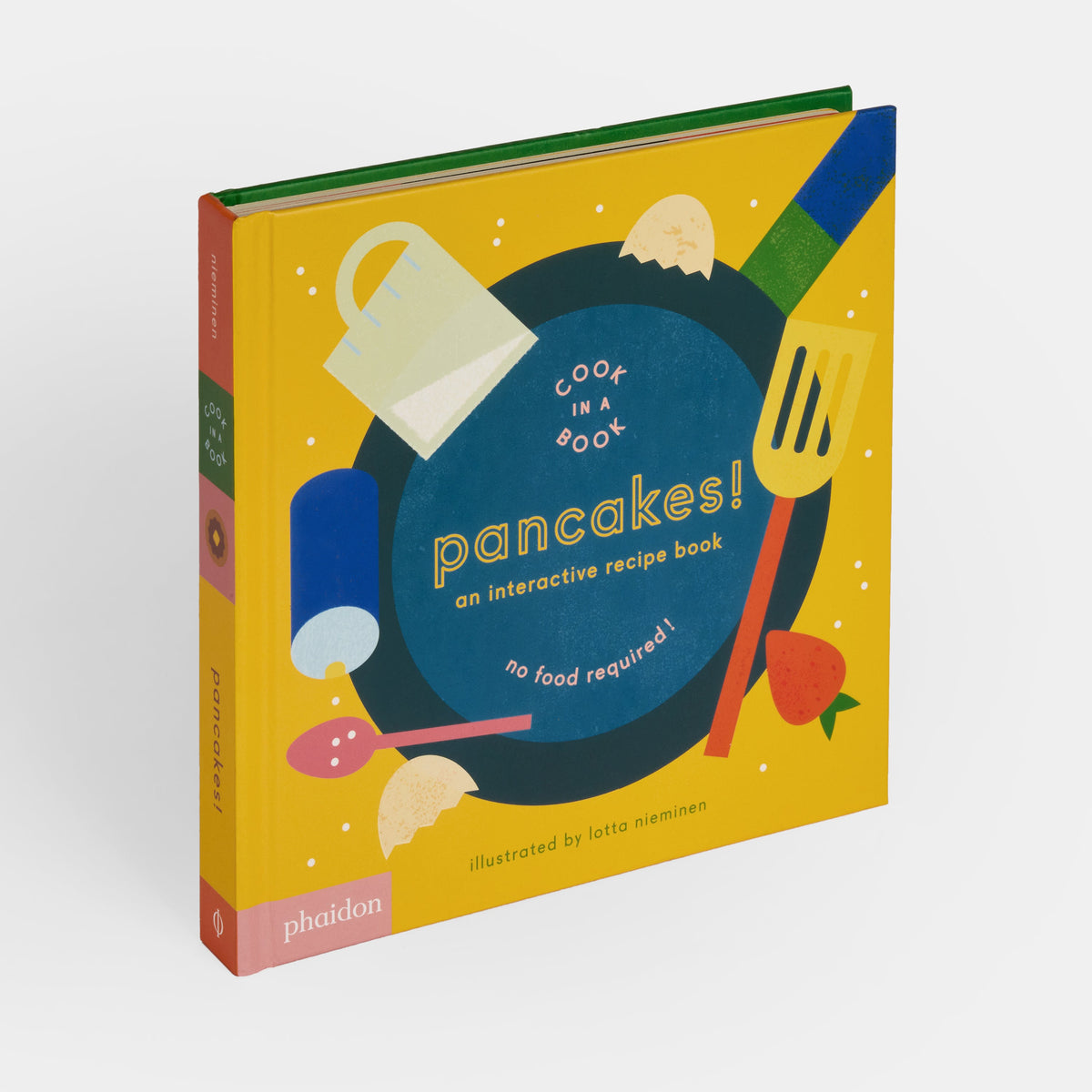 Pancakes! interactive recipe book by Lotta Nieminen, cover