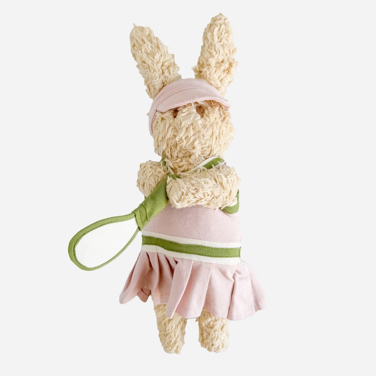 The Blueberry Hill Ruby Bunny pickleball plush