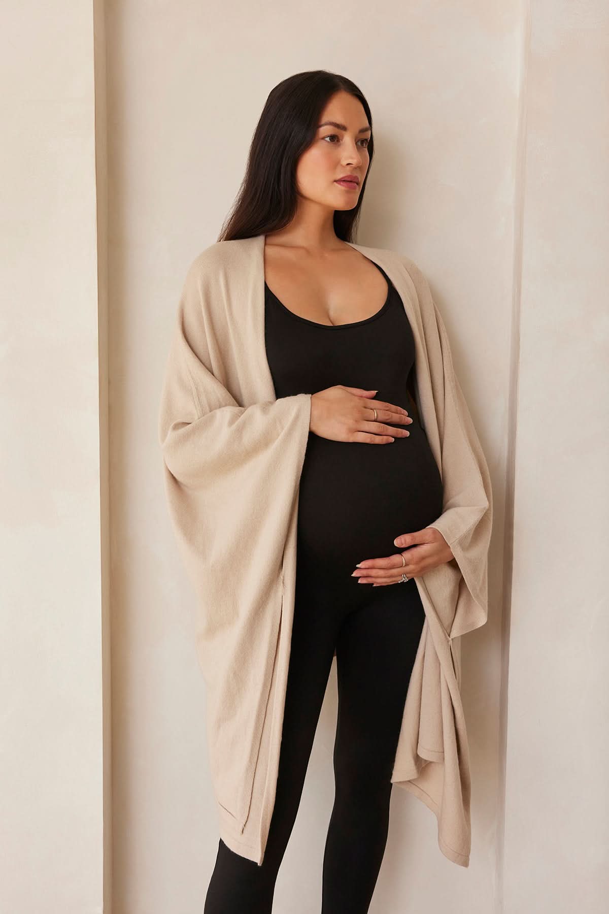 The Bumpsuit Infinity Wrap in Oat