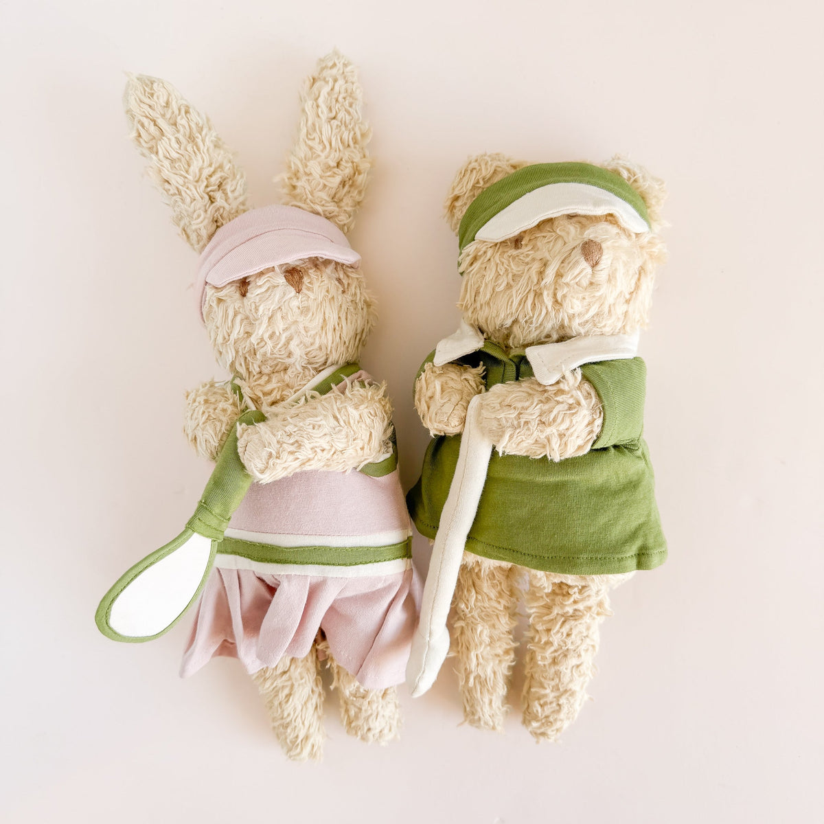 Ruby Bunny with Walter Bear
