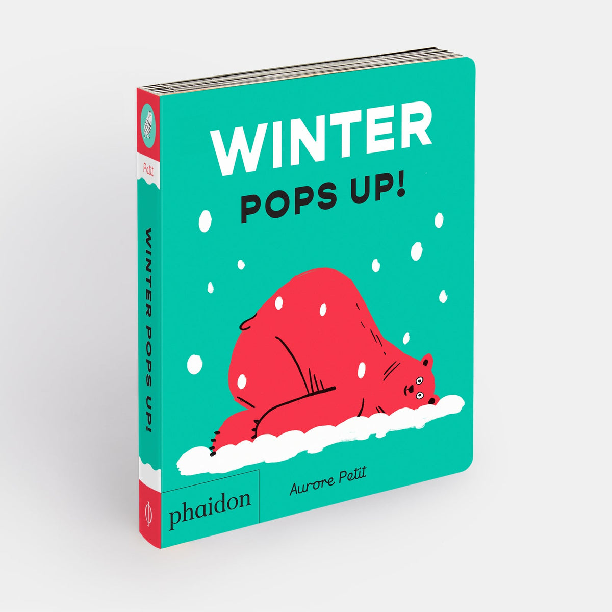 Winter Pops Up board book by Aurore Petit, front cover