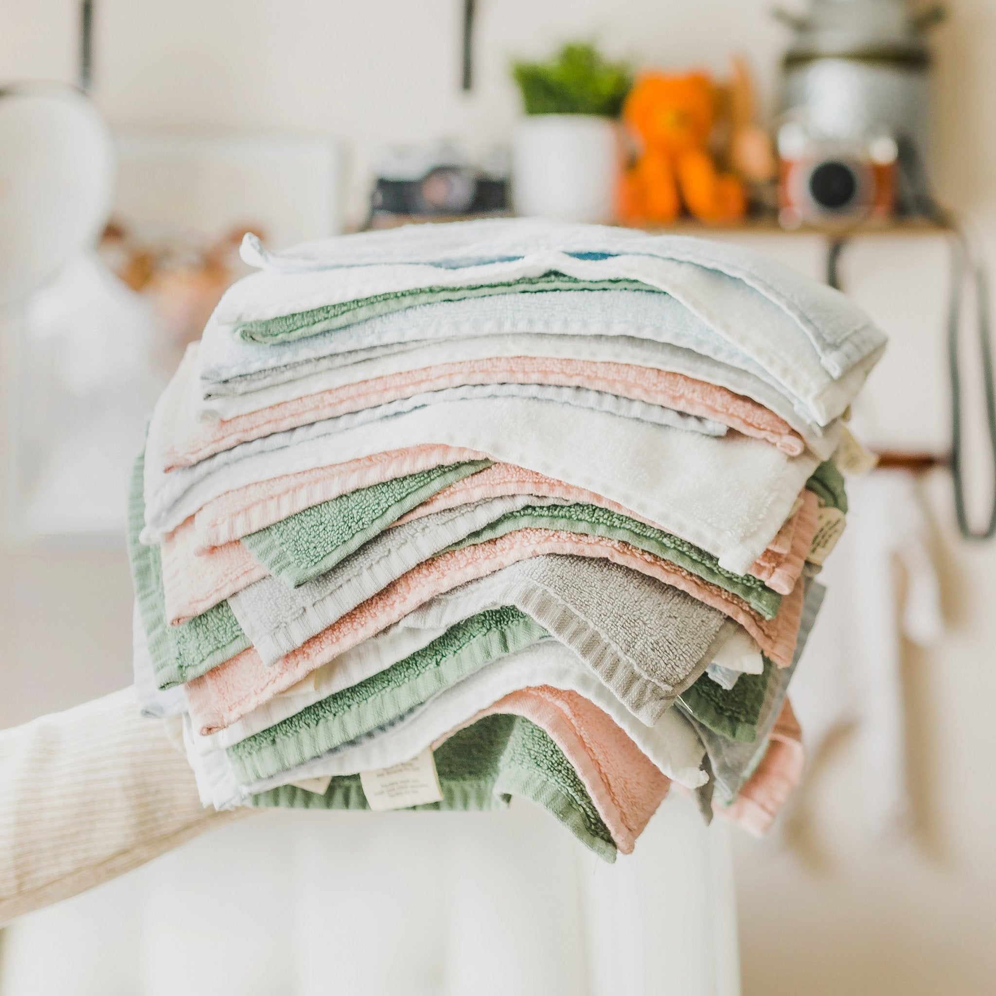 Organic Cotton Baby Washcloths