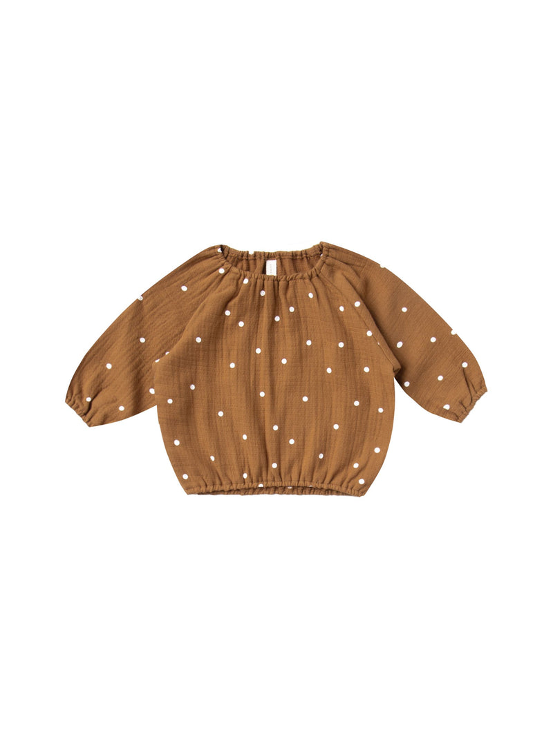 Cinch Longsleeve Tee - Walnut
