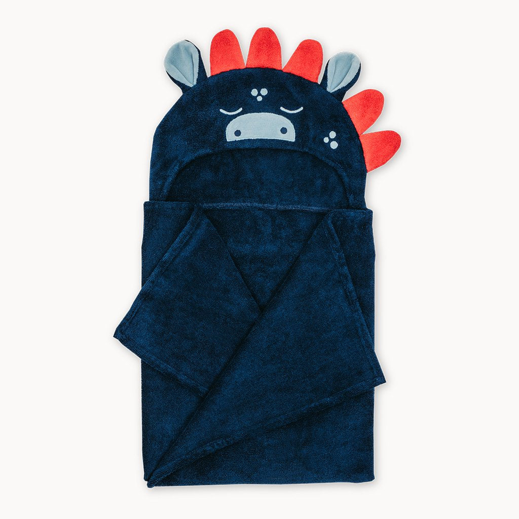 Bamboo Dino Hooded Towel