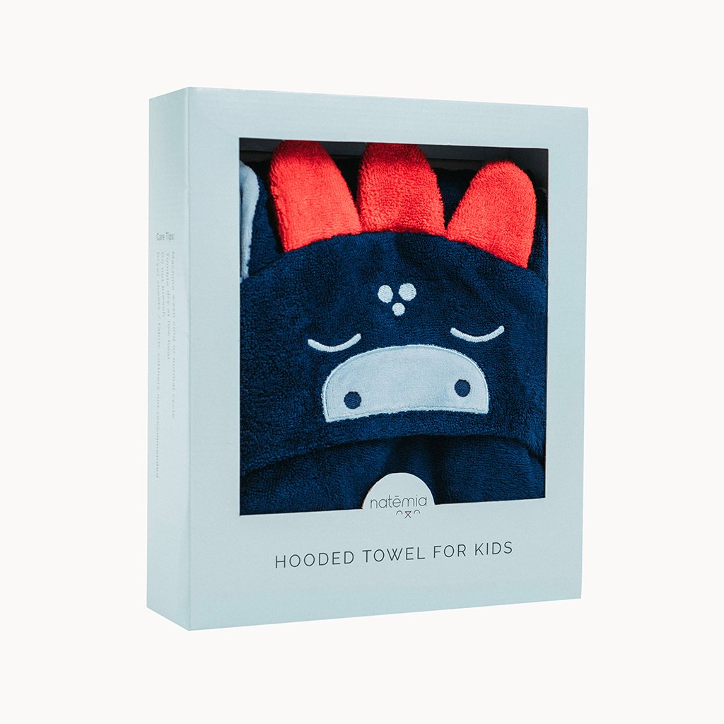 Bamboo Dino Hooded Towel