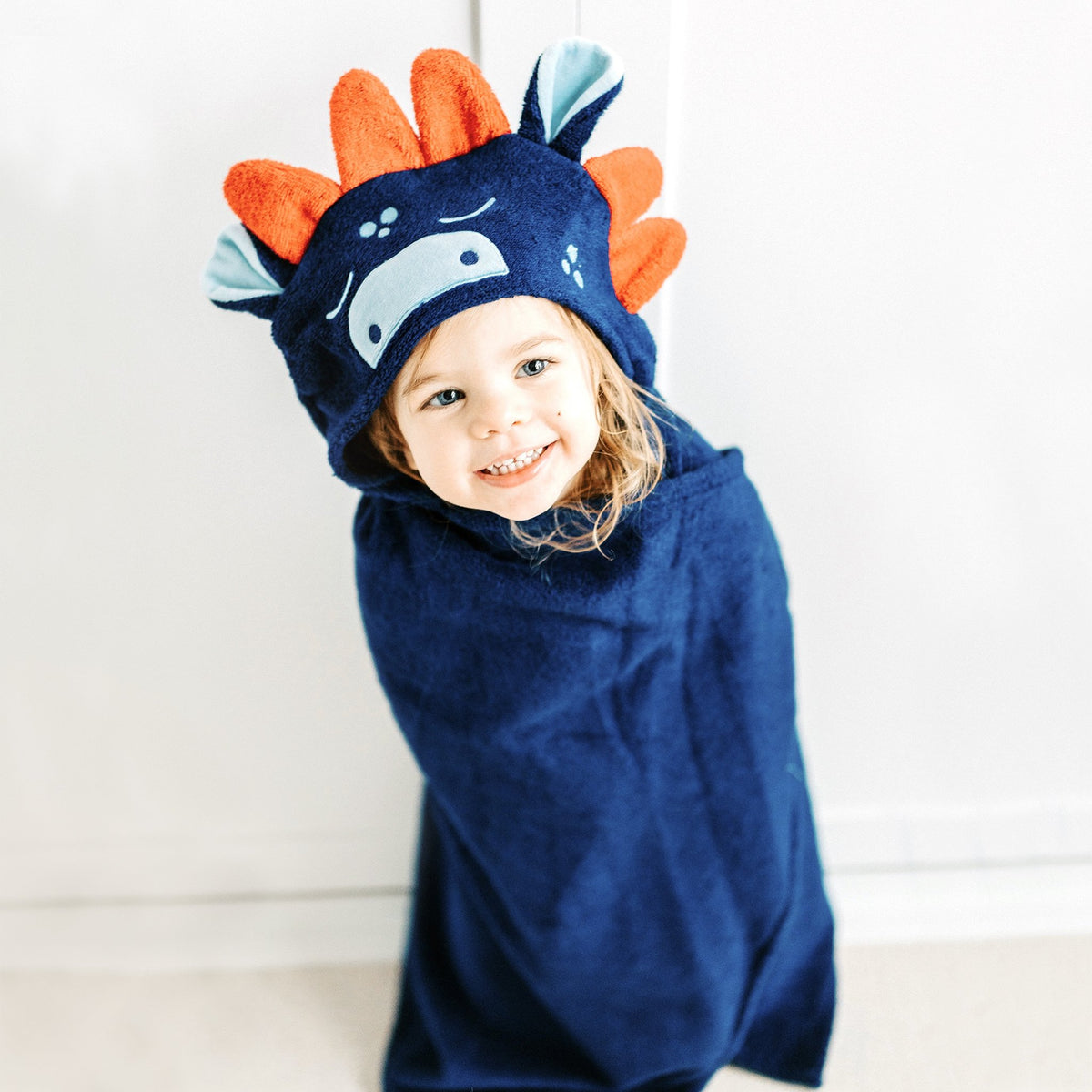 Bamboo Dino Hooded Towel