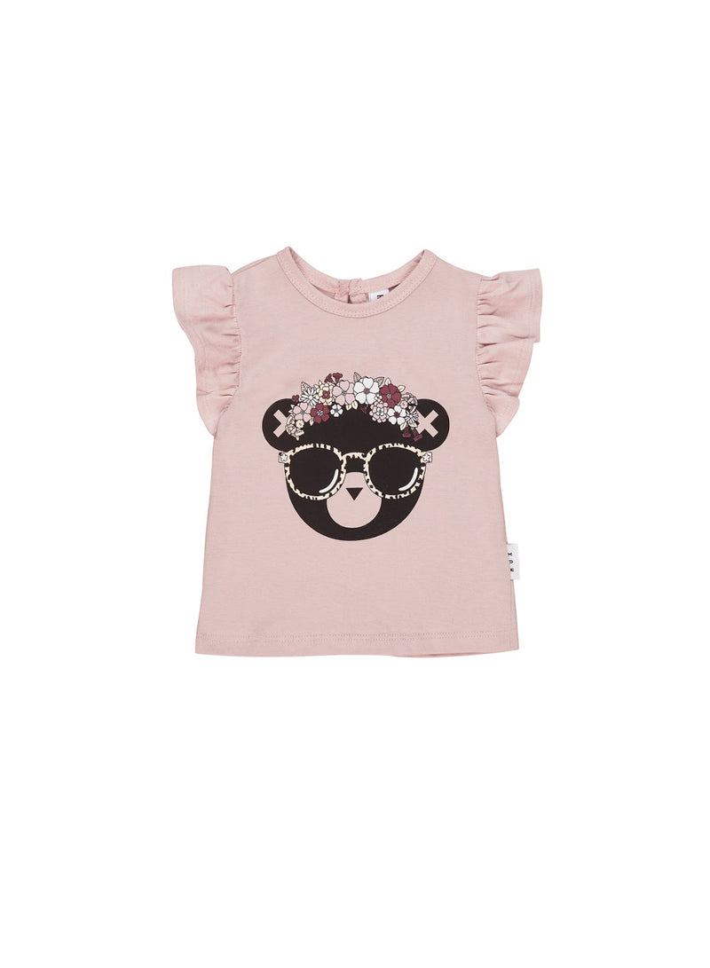 Floral Hux Frill Top