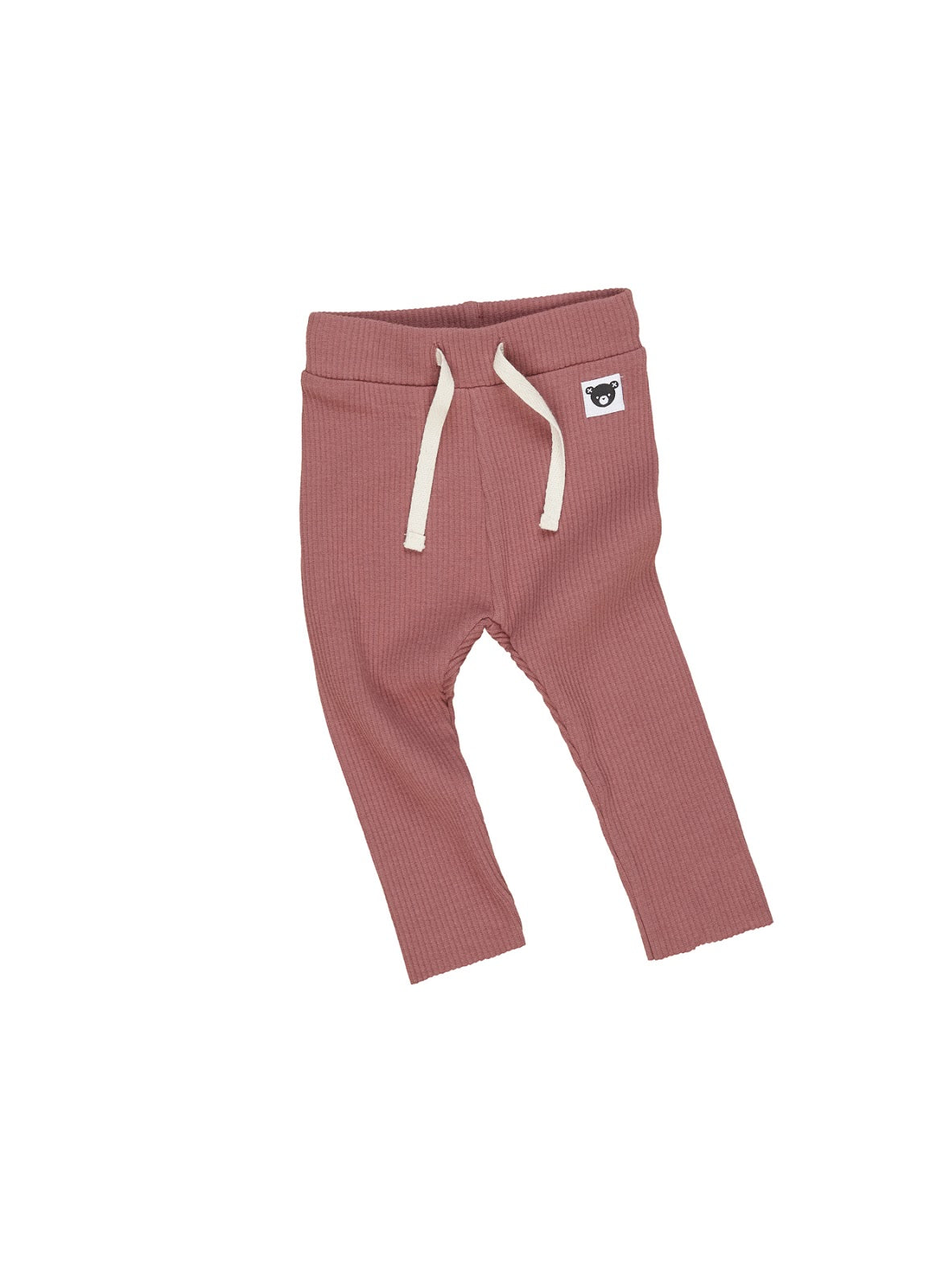 Plum Rib Legging