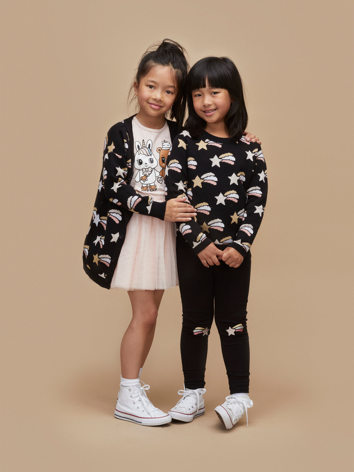 Shooting Star Leggings Black