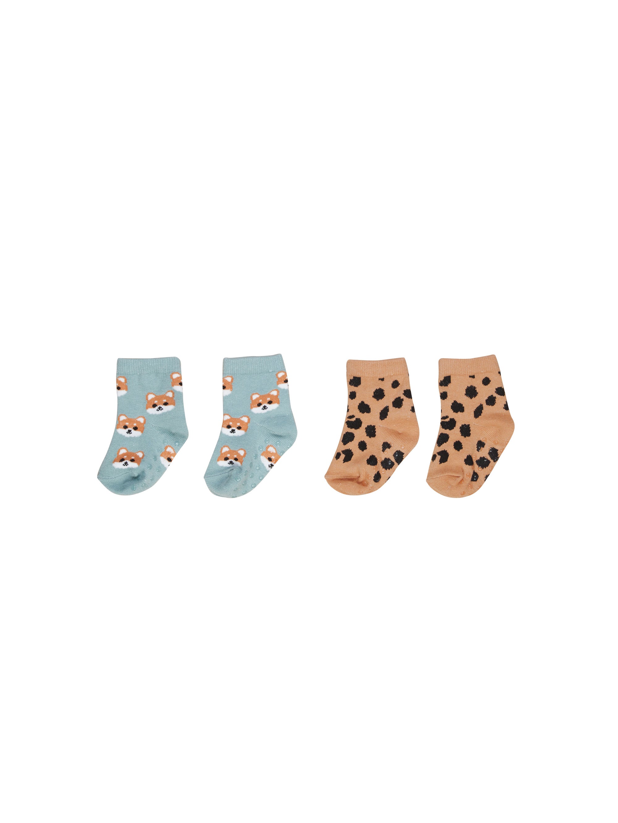Shiba/Animal 2Pk Socks