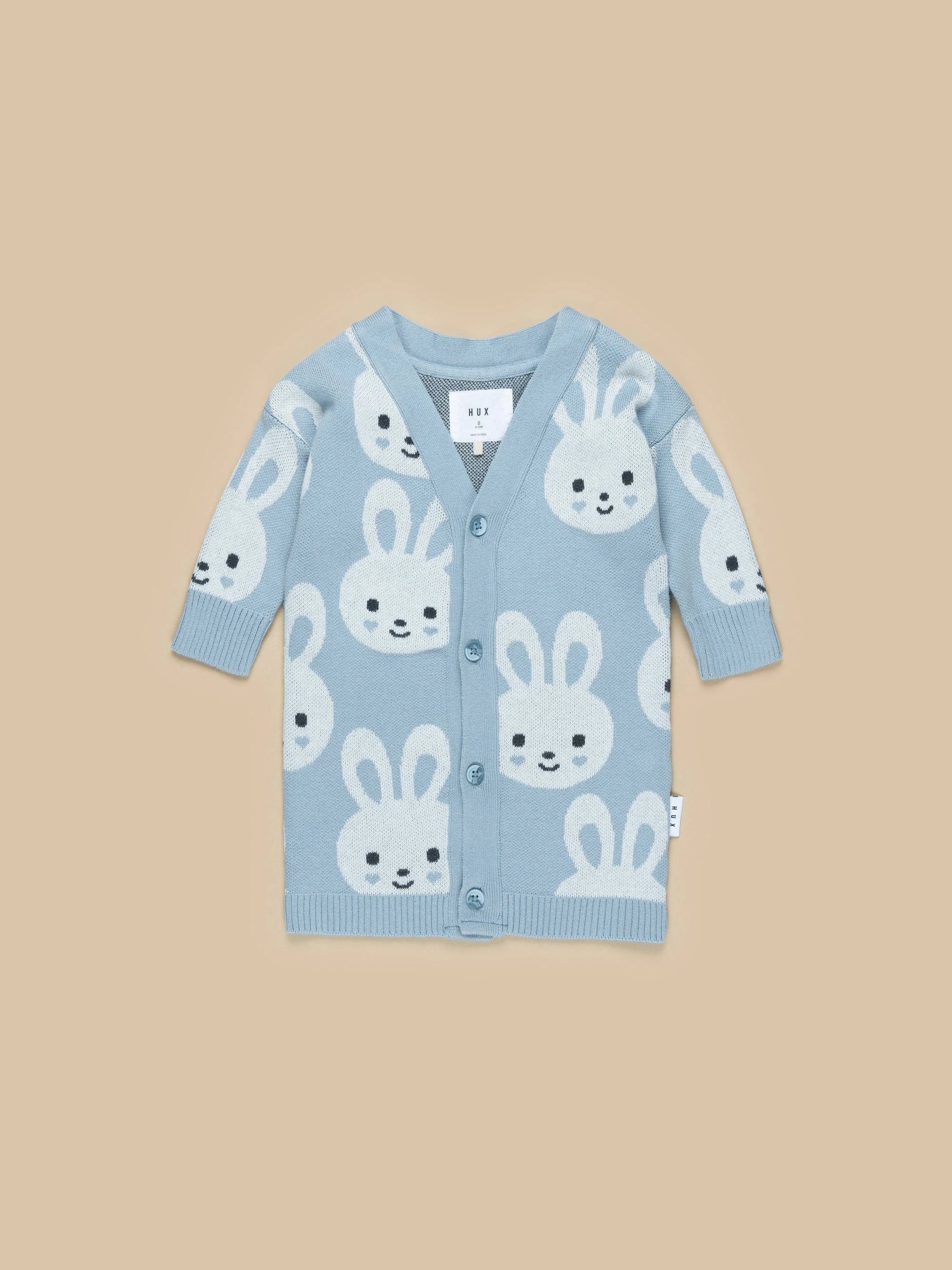 Huxbaby 2025 bunny cardigan