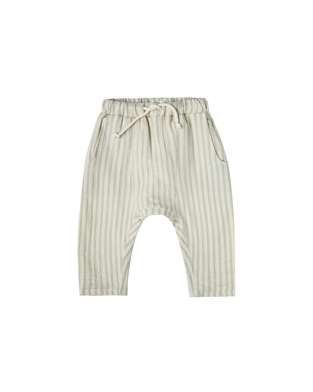 Striped Hawthorne Trouser Sage-Ivory