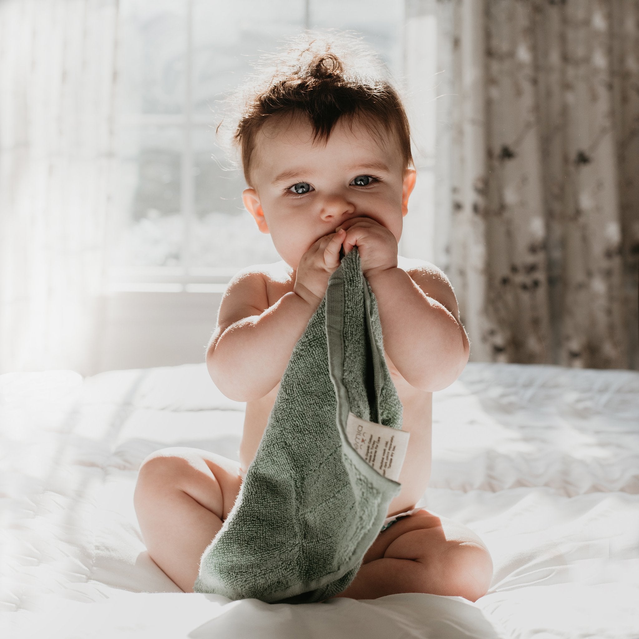 Organic Cotton Baby Washcloths