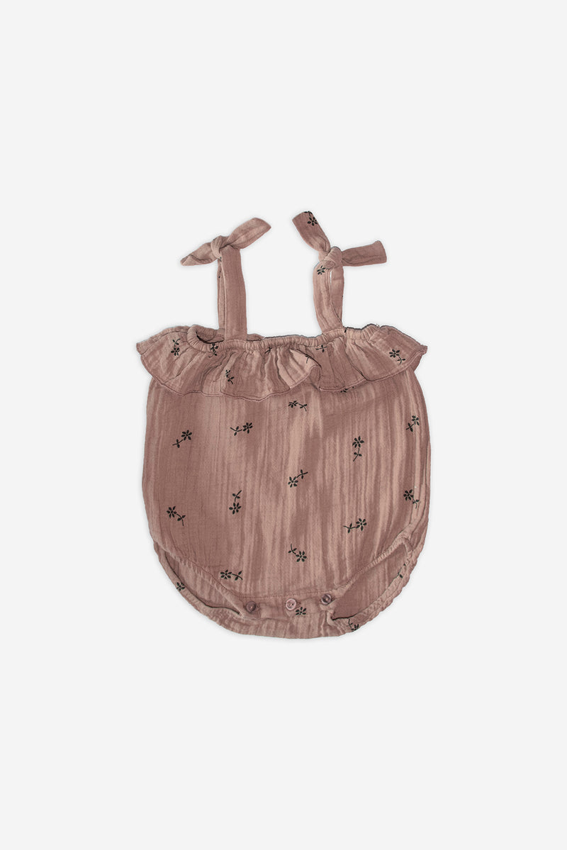 Jasmine Clay Romper 12-18M