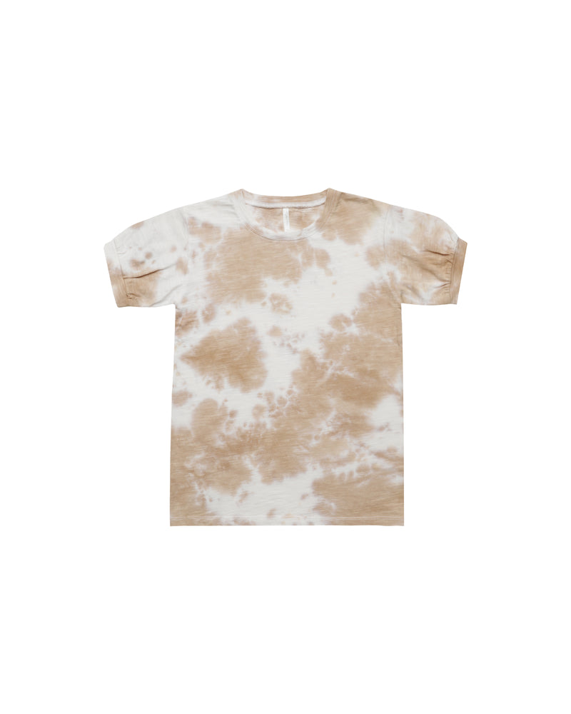 Tie Dye Shirt Dress Almond
