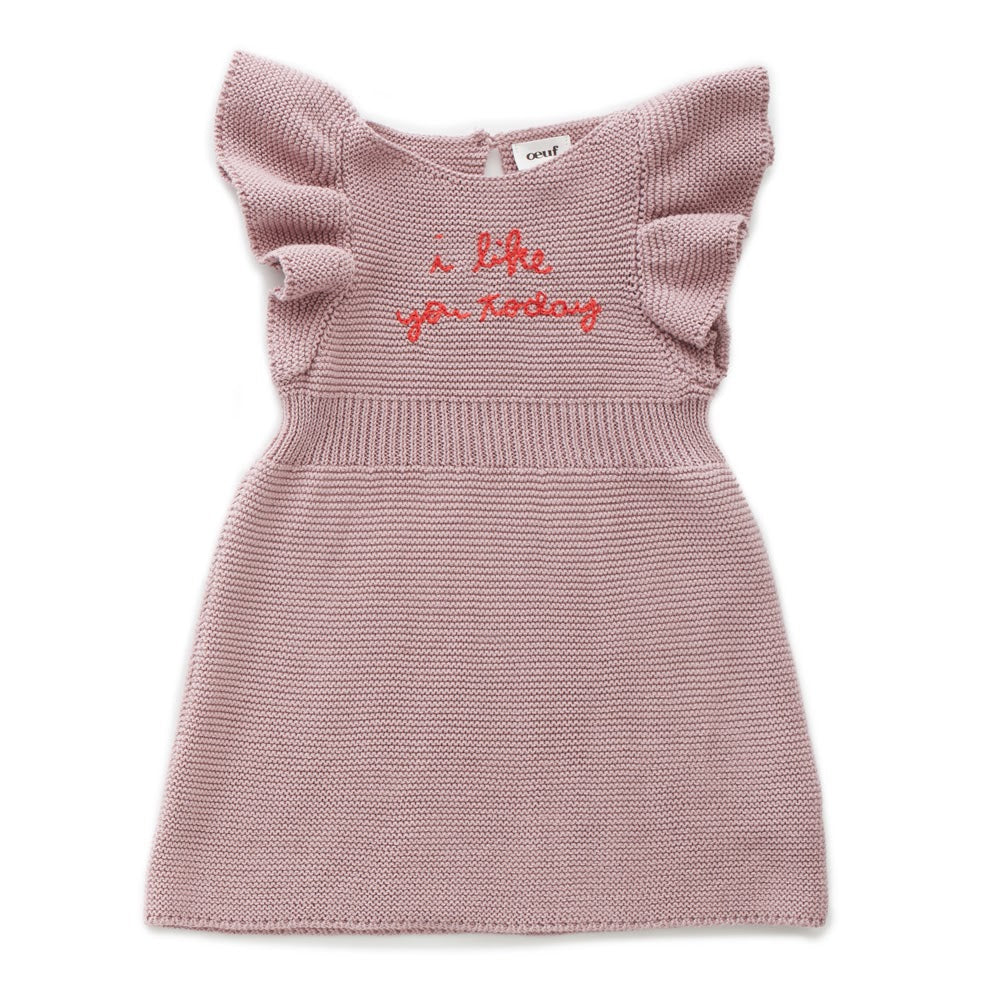 Ruffle Sleeve Dress