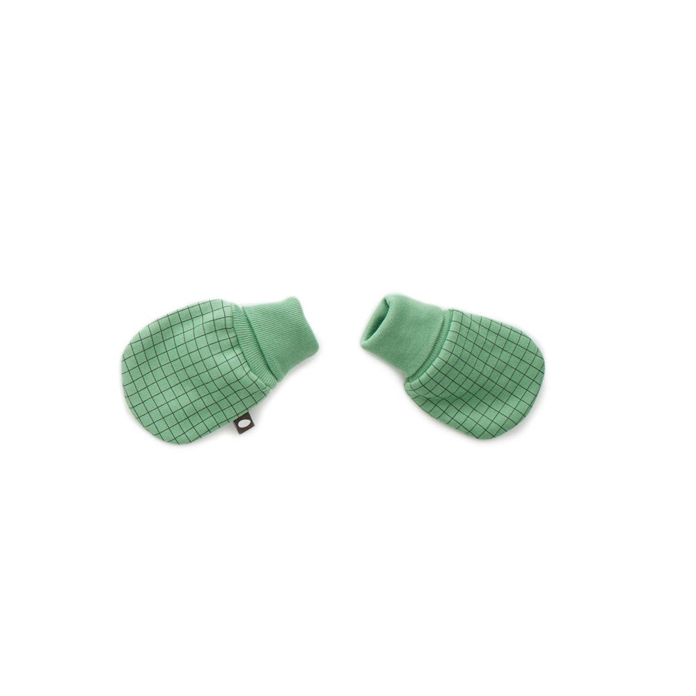 Mittens One Size Green Chx