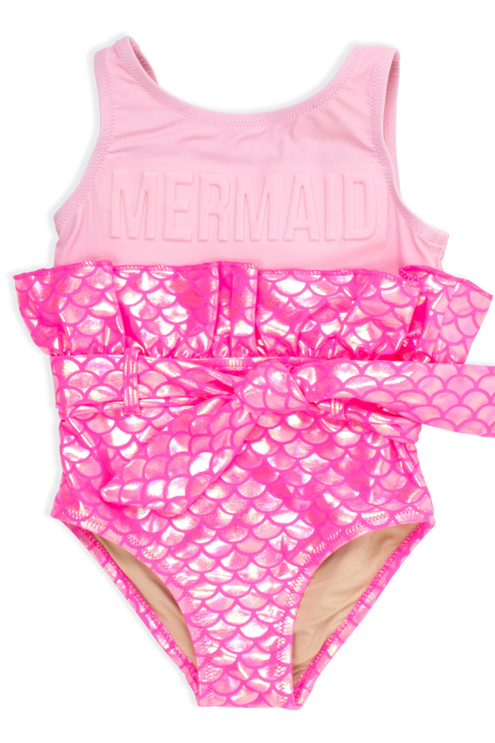 One Piece Mermaid Scale - Hot Pink